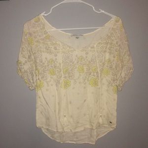 Floral American Eagle shirt